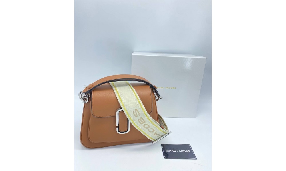 Сумка The J Marc Jacobs Chain Mini Satchel коричневая купить
